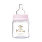 Leveäkaulainen pullo Canpol babies, Anti-colic PP Easy Start Royal Baby, 120 ml, 35/233, pinkki hinta ja tiedot | Tuttipullot ja tarvikkeet | hobbyhall.fi