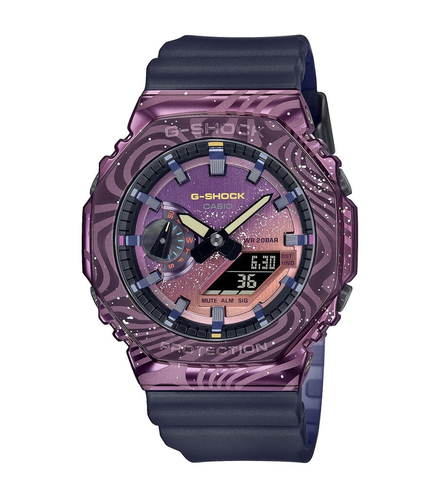 Casio G-Shock Milkiway Galaxy rannekello hinta ja tiedot | Miesten kellot | hobbyhall.fi