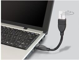 Delock USB-A, 0,15m 83497 hinta ja tiedot | Puhelinkaapelit | hobbyhall.fi