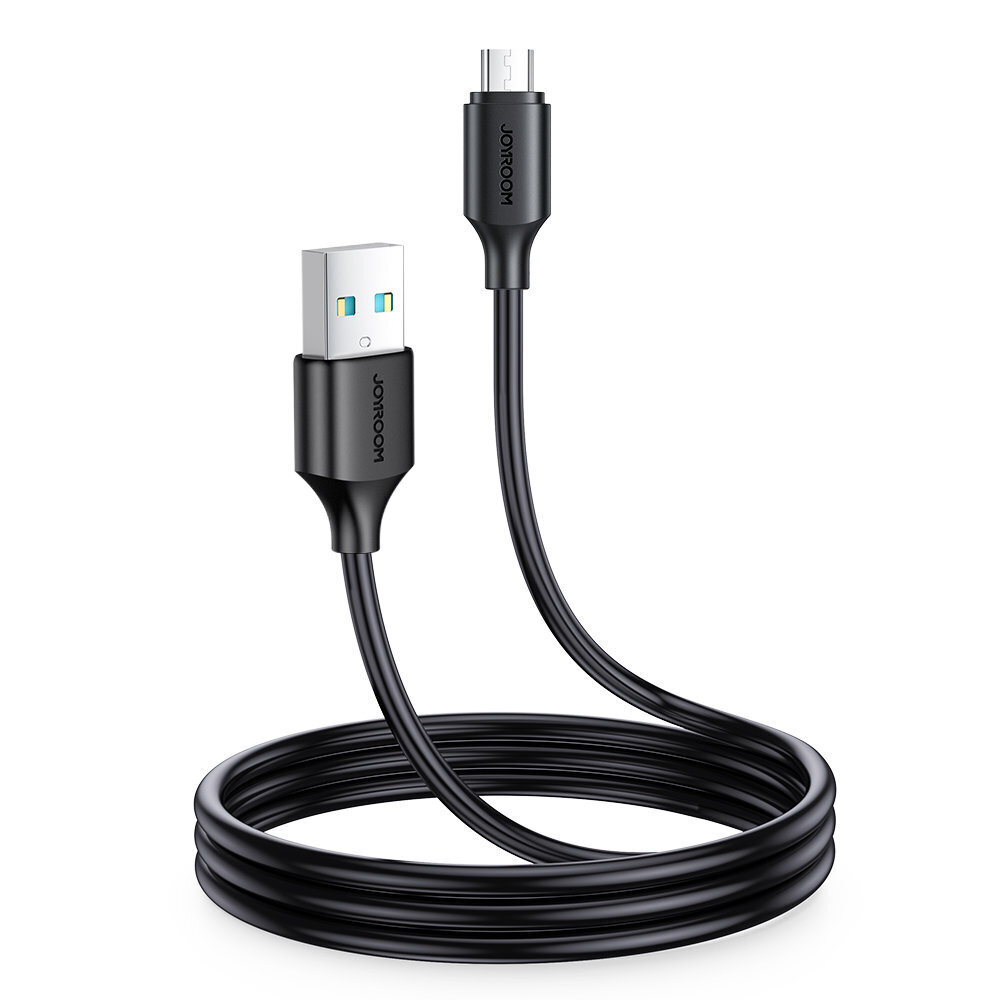 Joyroom S-UM018A9, USB-A - Micro USB 480Mb / s 2.4A , 1m hinta ja tiedot | Puhelinkaapelit | hobbyhall.fi