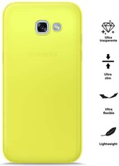 Puro Etui 0.3 Nude Galaxy A3 (2017) fluo Yellow hinta ja tiedot | Puhelimen kuoret ja kotelot | hobbyhall.fi