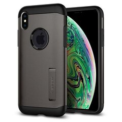 Spigen Slim Armor Case, harmaa hinta ja tiedot | Puhelimen kuoret ja kotelot | hobbyhall.fi