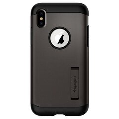 Spigen Slim Armor Case, harmaa hinta ja tiedot | Puhelimen kuoret ja kotelot | hobbyhall.fi