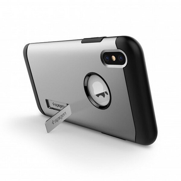 Spigen Slim Armor Case, harmaa hinta ja tiedot | Puhelimen kuoret ja kotelot | hobbyhall.fi