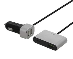 Deltaco USBC-CAR102, USB-C, 10.8A hinta ja tiedot | Puhelimen laturit | hobbyhall.fi