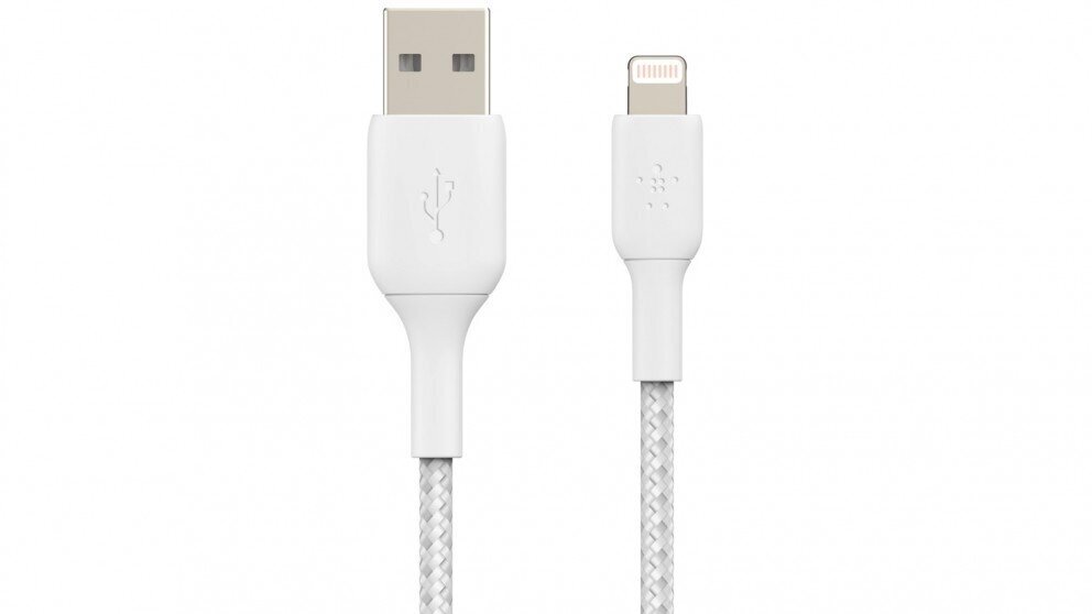 Belkin CAA002bt1MWH, Lightning - USB-A, 1m hinta ja tiedot | Puhelinkaapelit | hobbyhall.fi