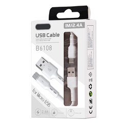OnePlus USB-micro USB 1m 2.4A hinta ja tiedot | OnePlus Puhelimet, älylaitteet ja kamerat | hobbyhall.fi