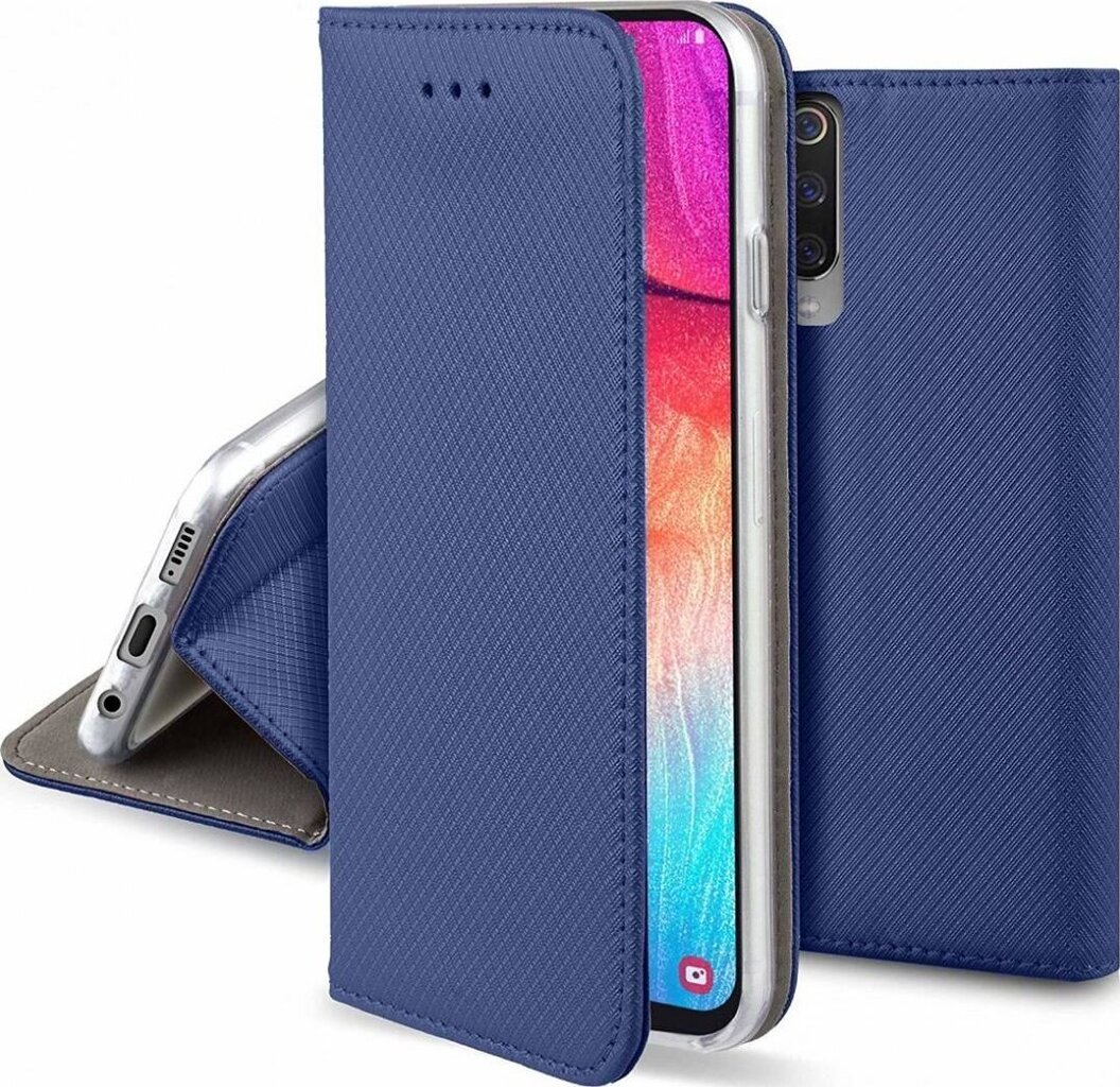 Etui Smart Magnet Book Case, sininen hinta ja tiedot | Puhelimen kuoret ja kotelot | hobbyhall.fi