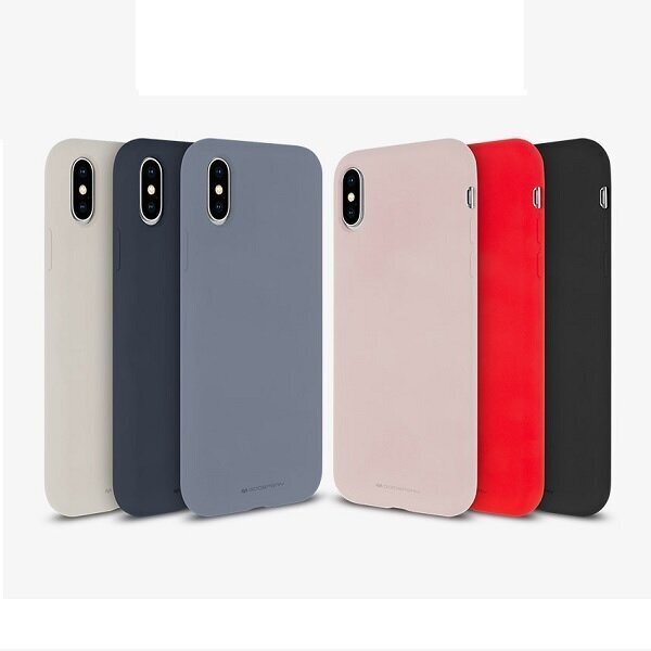 Mercury Silicone Case, sininen hinta ja tiedot | Puhelimen kuoret ja kotelot | hobbyhall.fi