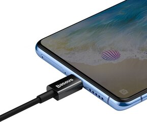 Baseus USB - micro USB BSU2822BLK hinta ja tiedot | Puhelinkaapelit | hobbyhall.fi
