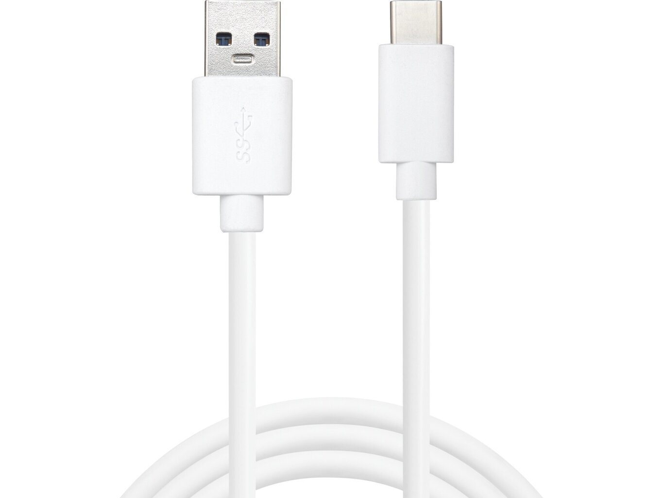 Sandberg 136-15, USB-A/USB-C, 1 m hinta ja tiedot | Puhelinkaapelit | hobbyhall.fi