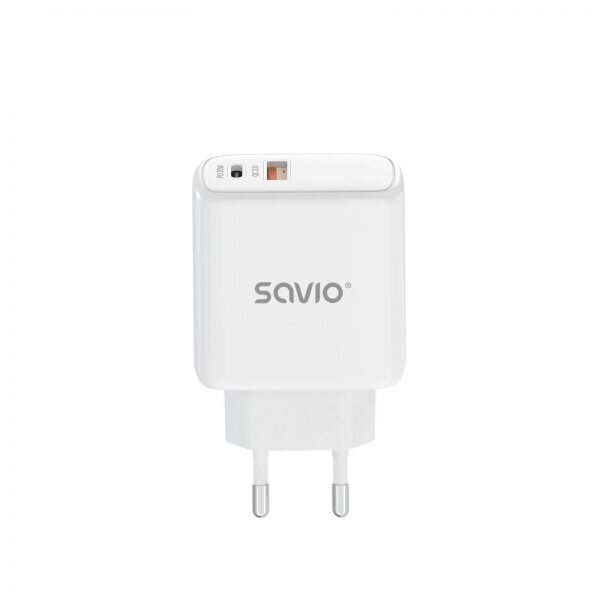 Savio USB Quick Charge 30W hinta ja tiedot | Puhelimen laturit | hobbyhall.fi