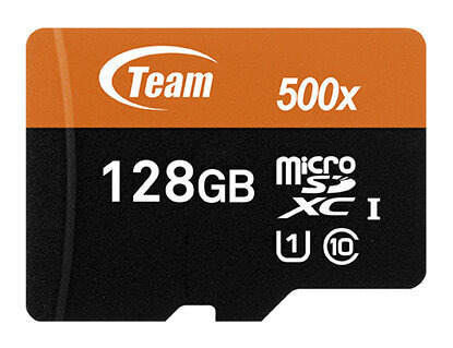 Team Group TUSDX128GUHS03 128 GB MicroSDXC UHS-I Class 10 hinta ja tiedot | Puhelimen muistikortit | hobbyhall.fi