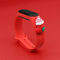 Hurtel Strap Xmas Wristband Red hinta ja tiedot | Älykellojen ja aktiivisuusrannekkeiden lisätarvikkeet | hobbyhall.fi