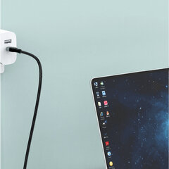 Dudao, USB Type C - Lightning, 1 m hinta ja tiedot | Puhelinkaapelit | hobbyhall.fi
