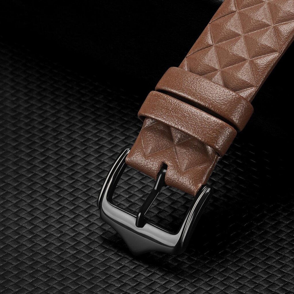 Dux Ducis Leather Watch Band Bracelet Genuine Brown hinta ja tiedot | Älykellojen ja aktiivisuusrannekkeiden lisätarvikkeet | hobbyhall.fi
