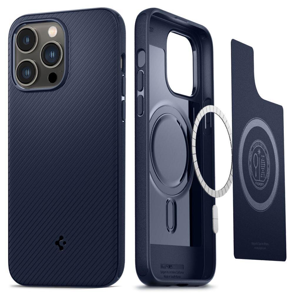 Spigen Armor iPhone 14 Pro Max Blue hinta ja tiedot | Puhelimen kuoret ja kotelot | hobbyhall.fi