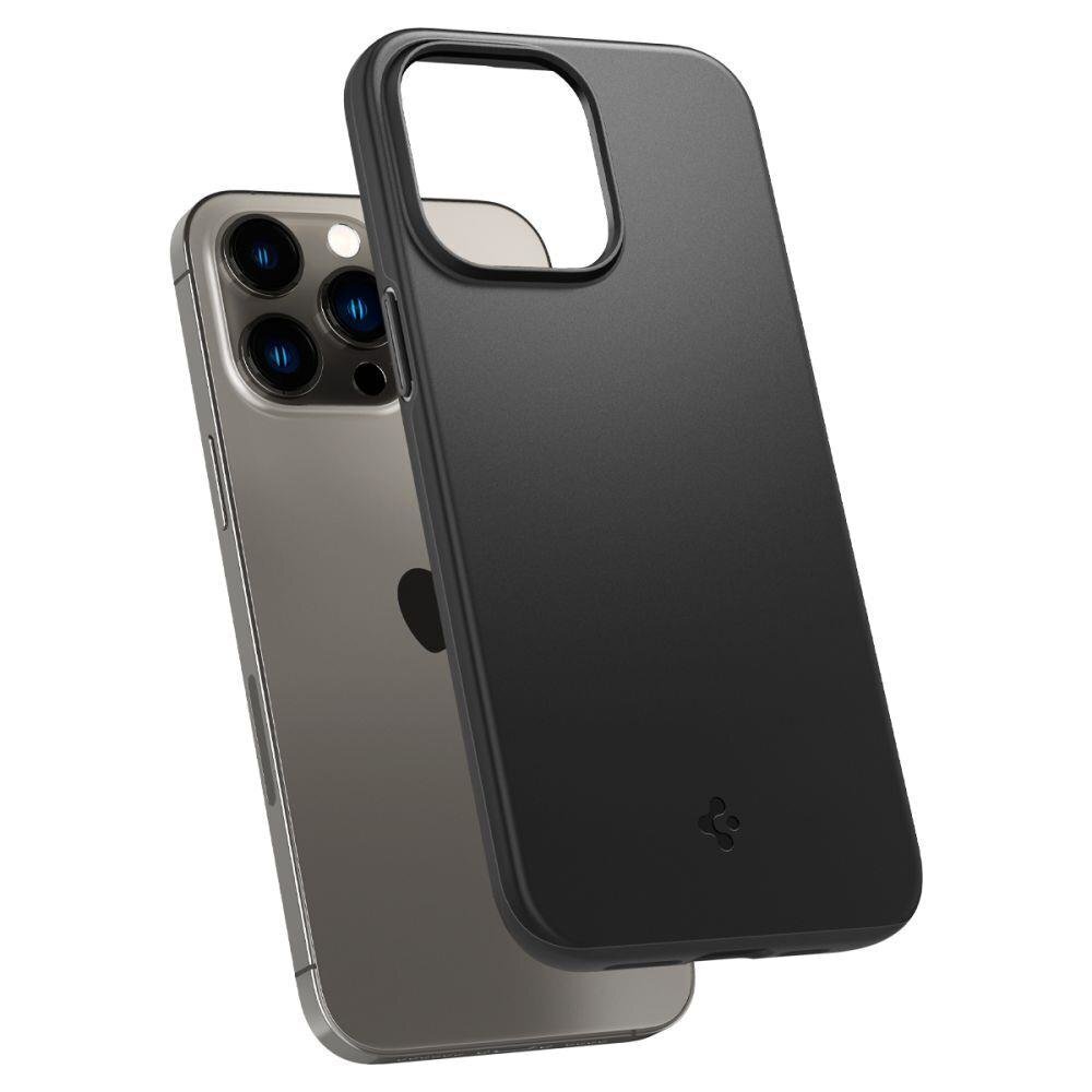 Spigen Thin Fit iPhone 14 Pro Black hinta ja tiedot | Puhelimen kuoret ja kotelot | hobbyhall.fi