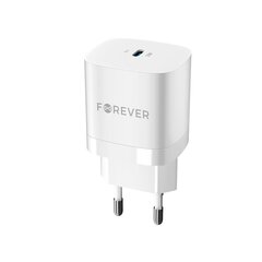 Forever TC-05 GaN PD charger 1x USB-C 33W white hinta ja tiedot | Puhelimen laturit | hobbyhall.fi