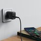 GaN USB-C 30W pikalatauslaite UK-pistokkeella, musta hinta ja tiedot | Puhelimen laturit | hobbyhall.fi