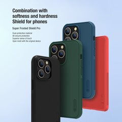 Nillkin Super Frosted PRO Back Cover skirtas Apple iPhone 14 Pro, punainen hinta ja tiedot | Puhelimen kuoret ja kotelot | hobbyhall.fi
