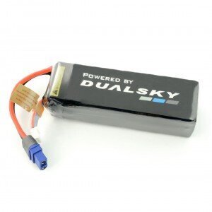 Dualsky Li-Pol 2200mAh 50C 14.8V hinta ja tiedot | Auton akut | hobbyhall.fi