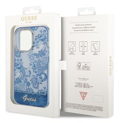 Guess GUHCP14LHGPLHB iPhone 14 Pro blue hinta ja tiedot | Puhelimen kuoret ja kotelot | hobbyhall.fi