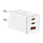 Baseus GaN5 Pro wall charger 2xUSB-C + USB, 5A hinta ja tiedot | Puhelimen laturit | hobbyhall.fi