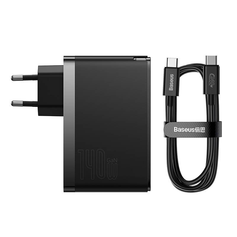 Baseus GaN5 Pro wall charger 2xUSB-C + USB, 5A hinta ja tiedot | Puhelimen laturit | hobbyhall.fi