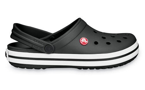 Crocs™ Crocband unisex -jalkineet, musta/valkoinen hinta ja tiedot | Naisten sandaalit ja tossut | hobbyhall.fi