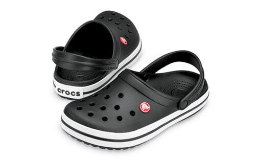 Crocs™ Crocband unisex -jalkineet, musta/valkoinen hinta ja tiedot | Naisten sandaalit ja tossut | hobbyhall.fi