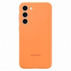 Samsung Galaxy S23+, Silicone Cover, orange - Case hinta ja tiedot | Puhelimen lisätarvikkeet | hobbyhall.fi