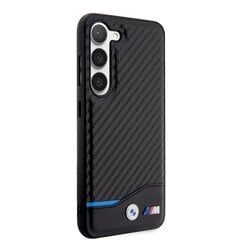 BMW skirtas Samsung Galaxy S23 Plus, musta hinta ja tiedot | Puhelimen kuoret ja kotelot | hobbyhall.fi