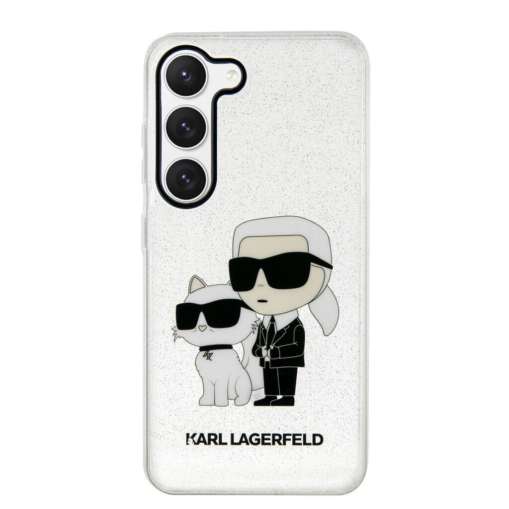 Karl Lagerfeld skirtas Samsung Galaxy S23, läpinäkyvä hinta ja tiedot | Puhelimen kuoret ja kotelot | hobbyhall.fi