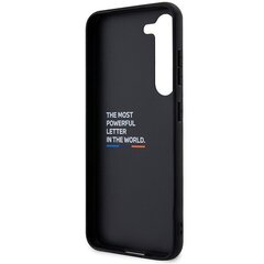 BMW skirtas Samsung Galaxy S23 Plus, musta hinta ja tiedot | Puhelimen kuoret ja kotelot | hobbyhall.fi