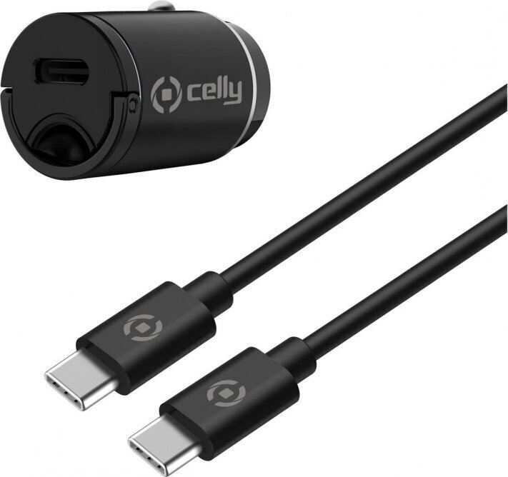 Celly Portable Black hinta ja tiedot | Puhelimen laturit | hobbyhall.fi