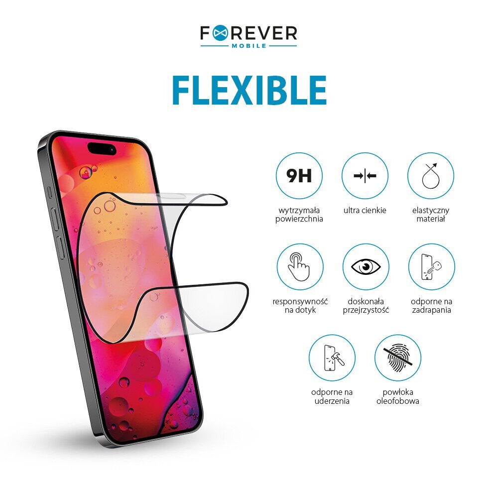 Forever Flexible Hybrid Glass hinta ja tiedot | Näytönsuojakalvot ja -lasit | hobbyhall.fi