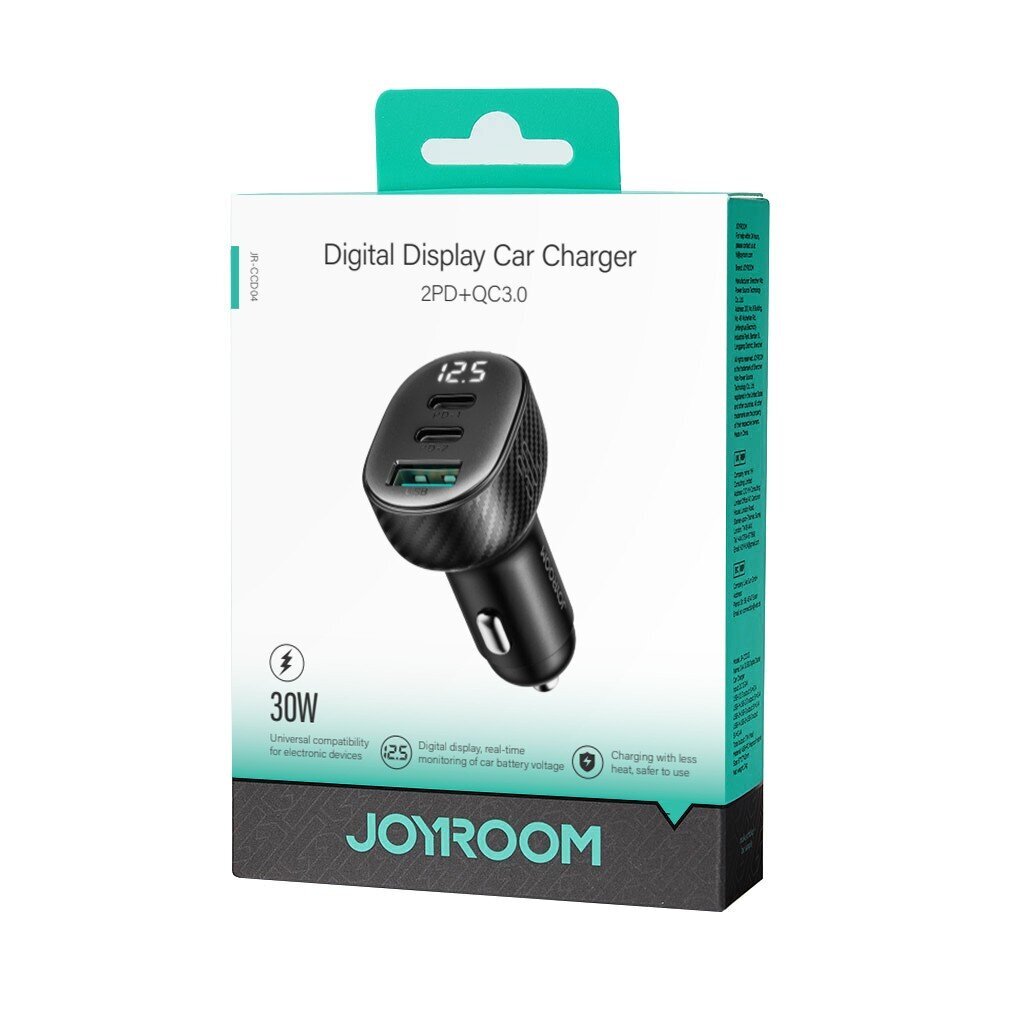 Joyroom JR-CCD04 hinta ja tiedot | Puhelimen laturit | hobbyhall.fi