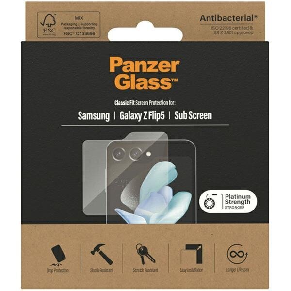 PanzerGlass Classic Fit Antibacterial Screen Protection 7314 hinta ja tiedot | Näytönsuojakalvot ja -lasit | hobbyhall.fi