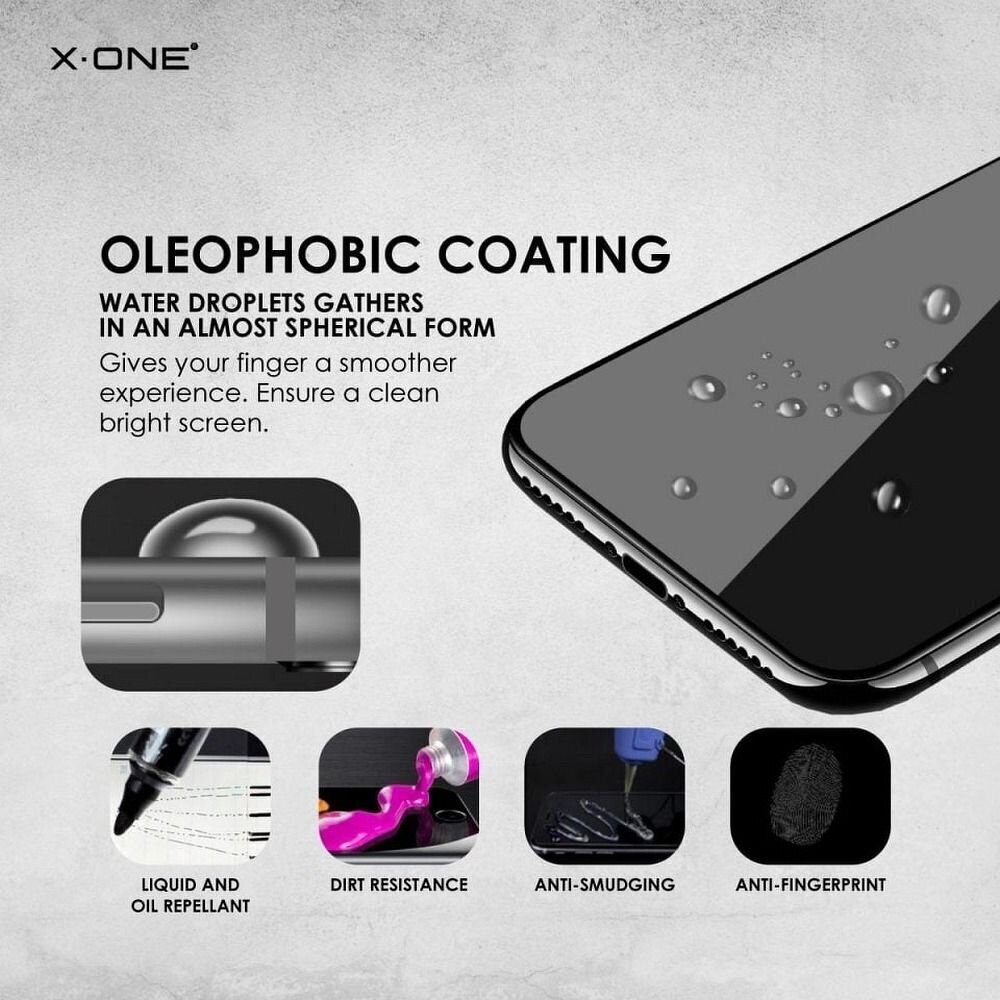 X-ONE iPhone X/Xs hinta ja tiedot | Näytönsuojakalvot ja -lasit | hobbyhall.fi