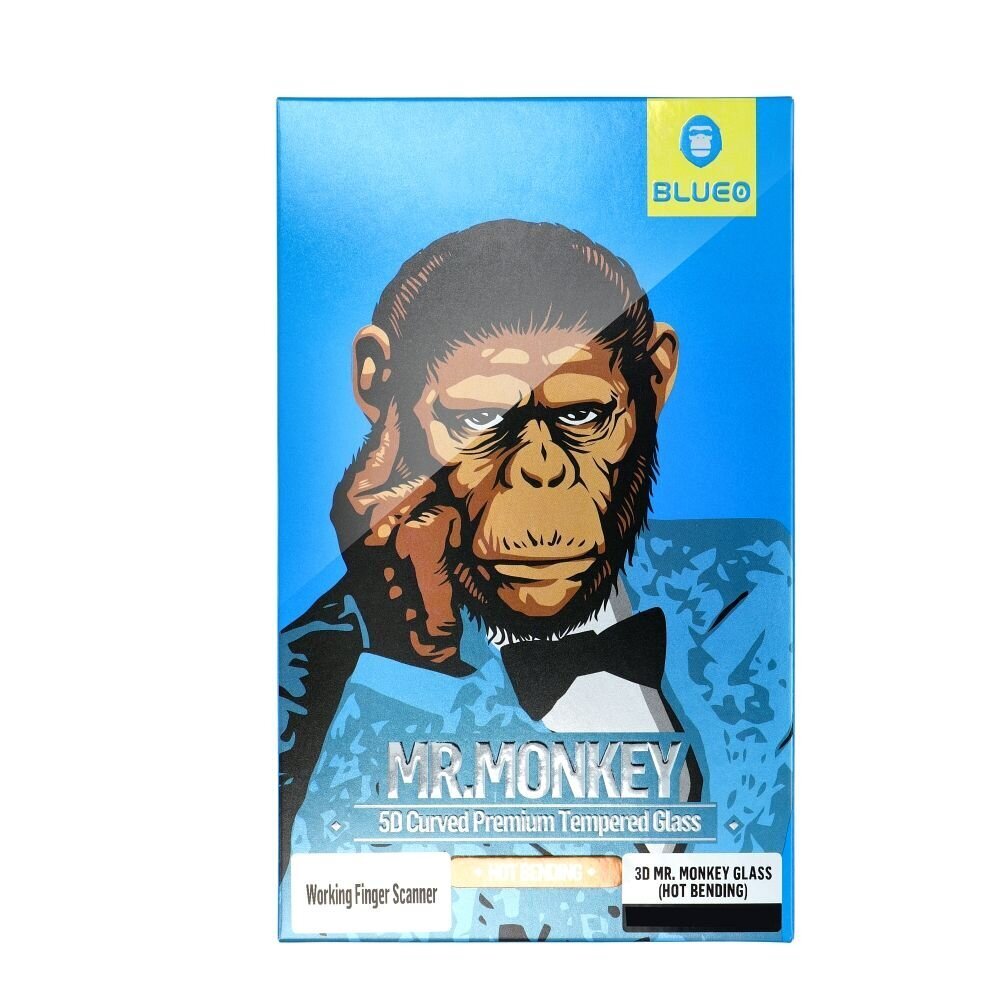Blueo 5D Mr. Monkey Glass hinta ja tiedot | Näytönsuojakalvot ja -lasit | hobbyhall.fi