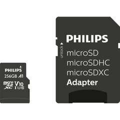Atminties kortelė Philips MicroSDHC 256GB class 10|UHS 1 + hinta ja tiedot | Philips Puhelimet, älylaitteet ja kamerat | hobbyhall.fi