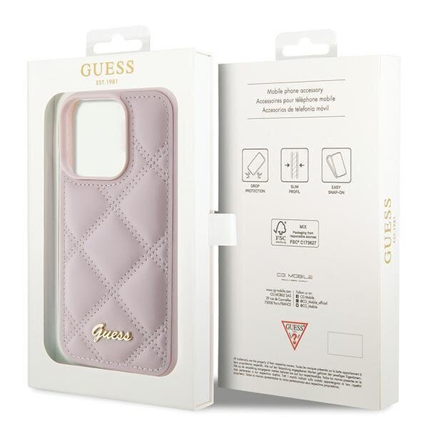 CG Mobile Guess Case GUHCP15LPSQSQSP hinta ja tiedot | Puhelimen kuoret ja kotelot | hobbyhall.fi