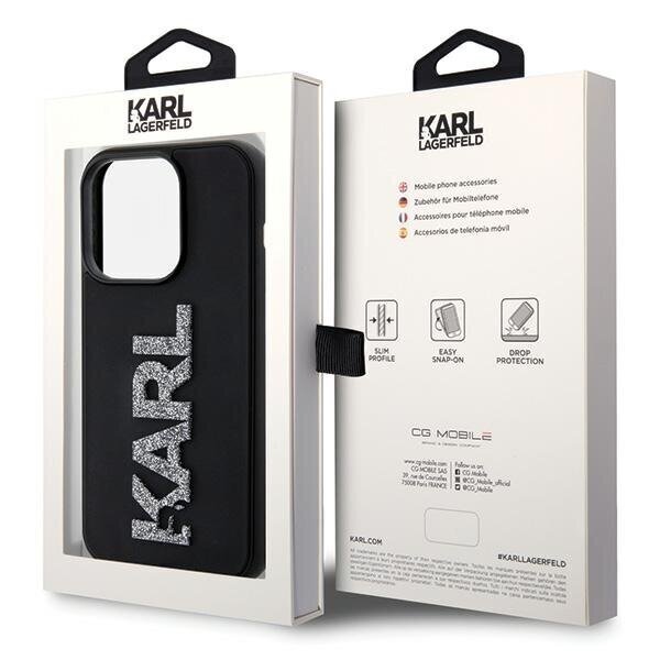 CG Mobile Karl Lagerfeld Case KLHCP15X3DMBKCK hinta ja tiedot | Puhelimen kuoret ja kotelot | hobbyhall.fi