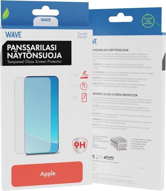 Wave Tempered Glass hinta ja tiedot | Näytönsuojakalvot ja -lasit | hobbyhall.fi