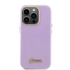 CG Mobile Guess PU Glitter Full Wrapped Case GUHCP15LPGMCSL hinta ja tiedot | Puhelimen kuoret ja kotelot | hobbyhall.fi