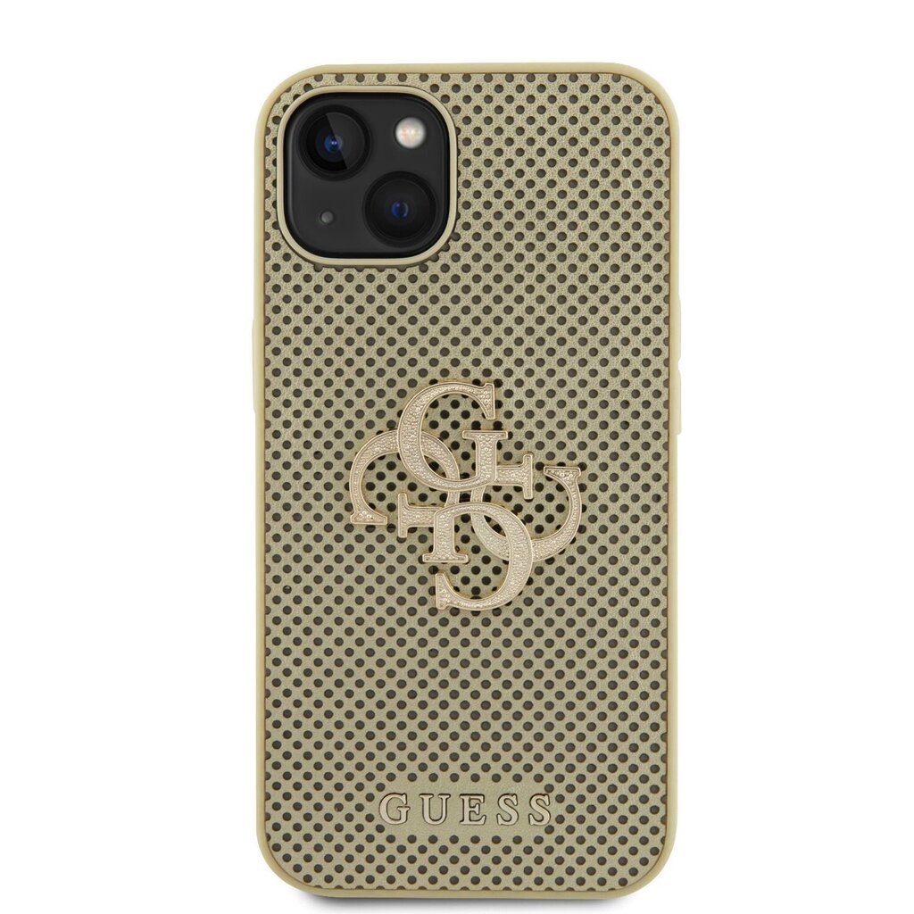 CG Mobile Guess PU Perforated 4G Glitter Case GUHCP15SPSP4LGD hinta ja tiedot | Puhelimen kuoret ja kotelot | hobbyhall.fi