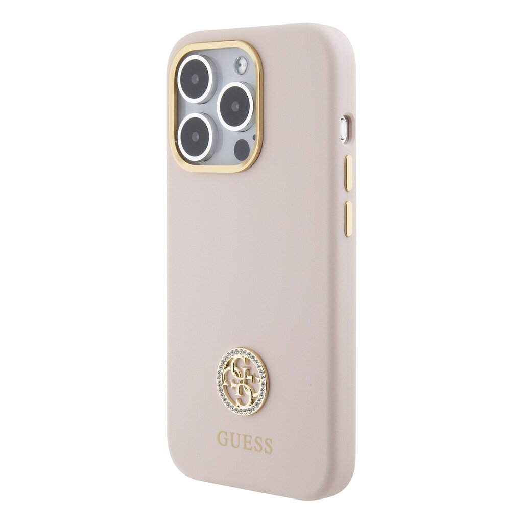 CG Mobile Guess Liquid Silicone 4G Case GUHCP15LM4DGPP hinta ja tiedot | Puhelimen kuoret ja kotelot | hobbyhall.fi