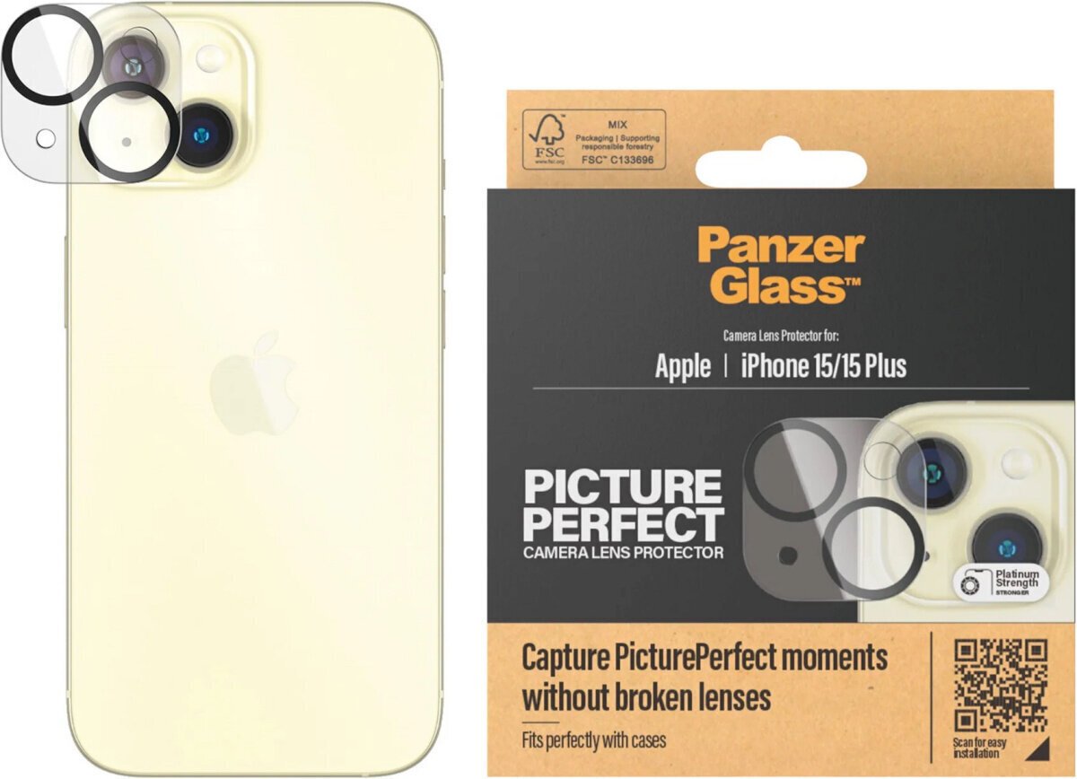 PanzerGlass Apple iPhone 15/15 Plus hinta ja tiedot | Näytönsuojakalvot ja -lasit | hobbyhall.fi
