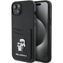 CG Mobile Karl Lagerfeld Case KLHCP15SSAPKCNPK hinta ja tiedot | Puhelimen kuoret ja kotelot | hobbyhall.fi